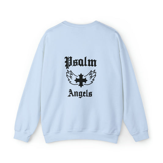 "PSALM ANGELS" Graphic Sweater