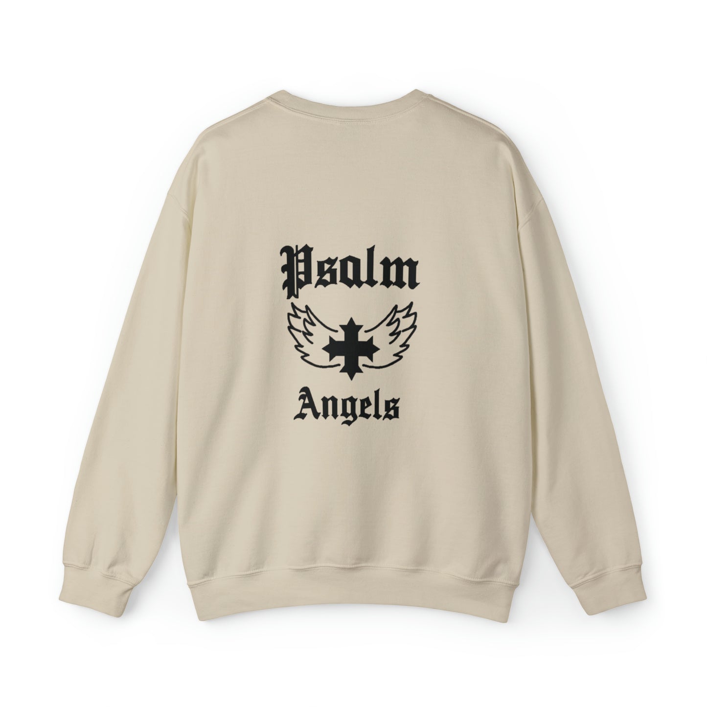 "PSALM ANGELS" Graphic Sweater