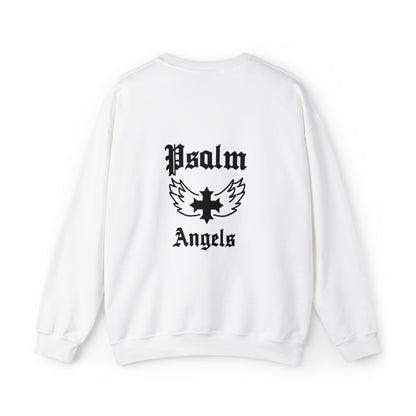 "PSALM ANGELS" Graphic Sweater