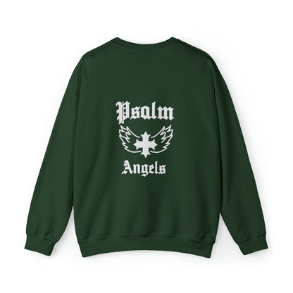 "PSALM ANGELS" Graphic Sweater