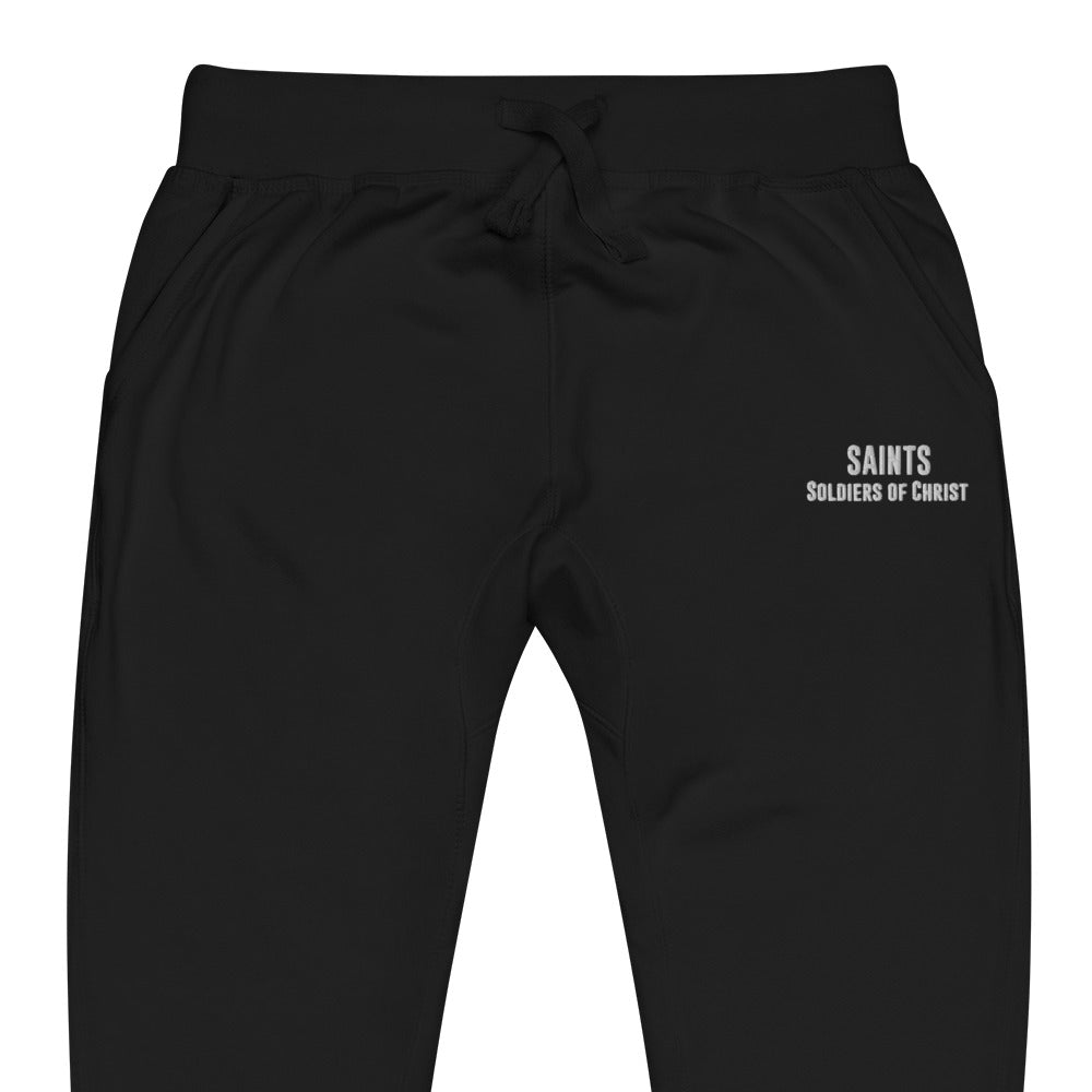 "SAINTS" Premium EMBROIDERED Bottoms