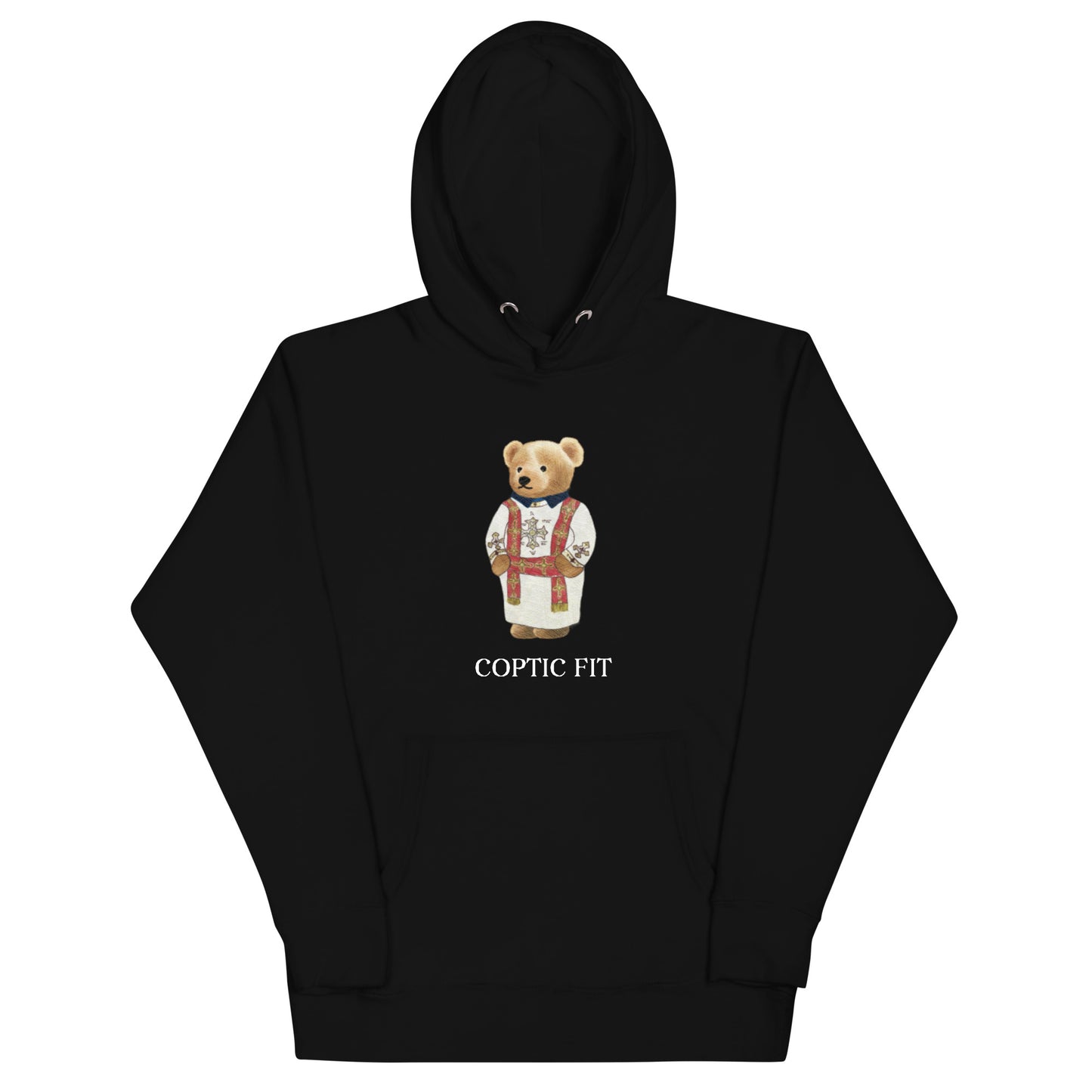 'Coptic Bear' Deacon Graphic Hoodie