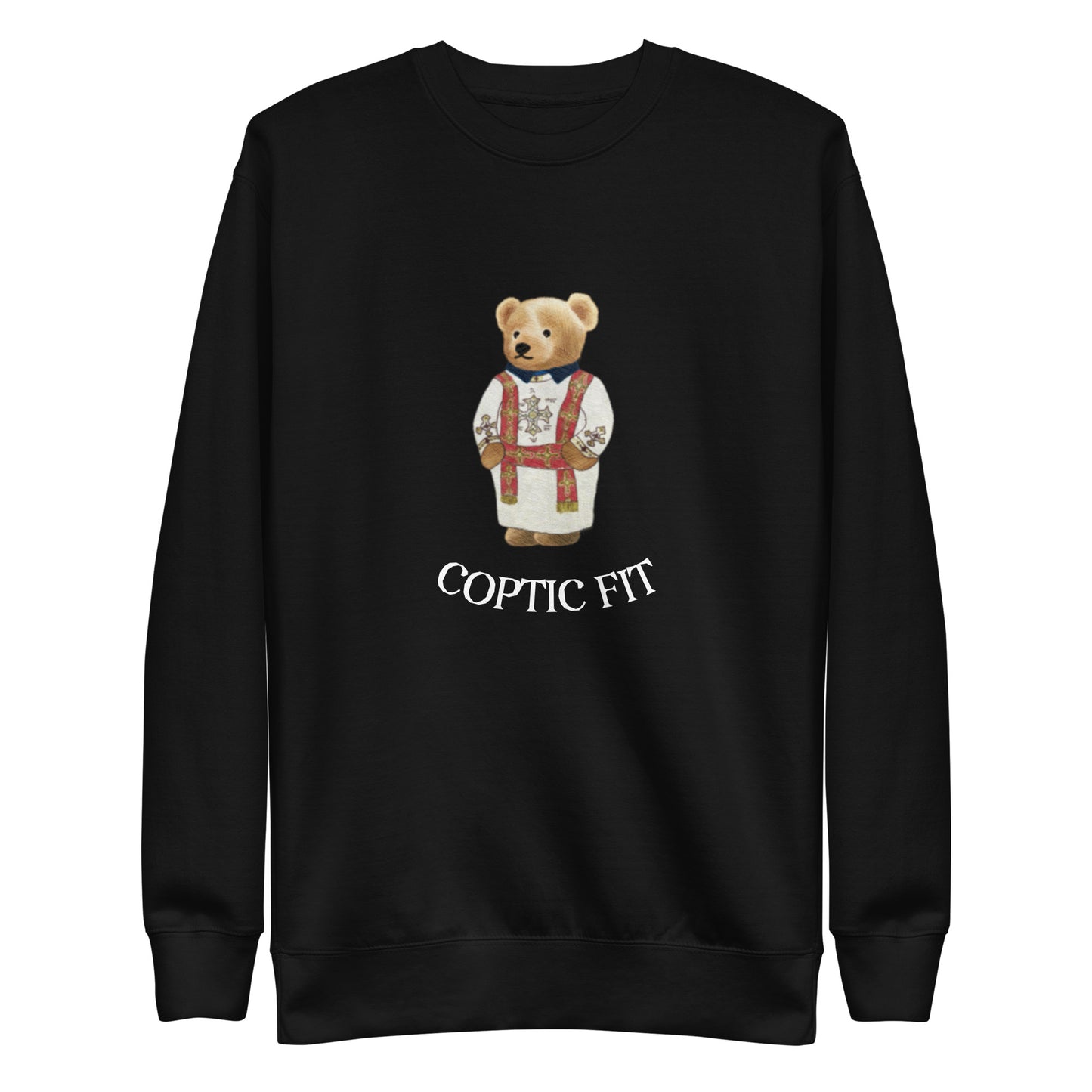 'Coptic Bear' Deacon Graphic Sweater