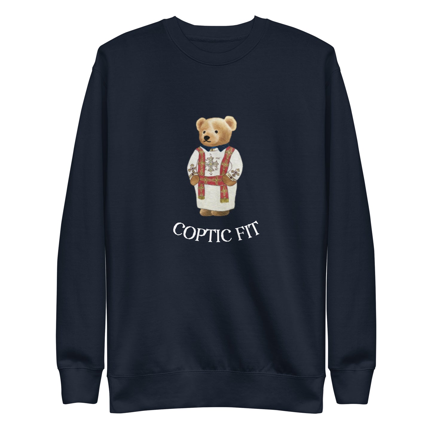 'Coptic Bear' Deacon Graphic Sweater